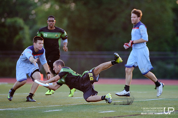 MLU Spinners Vs. Rumble