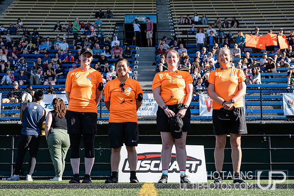 San Francisco Falcons at Seattle Tempest in semifinals at WUL Championship Weekend