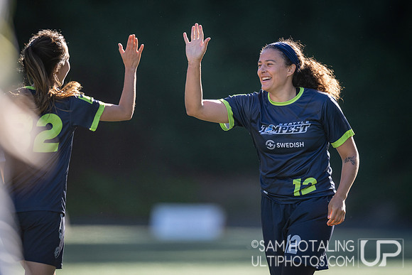 San Francisco Falcons at Seattle Tempest in semifinals at WUL Championship Weekend