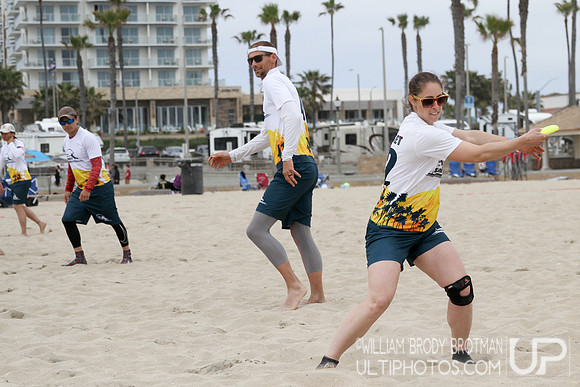 Day 1 of 2023 USA Ultimate Beach Championships.