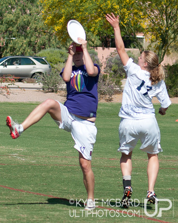 Saturday women's action from SW D-I Regionals 2012