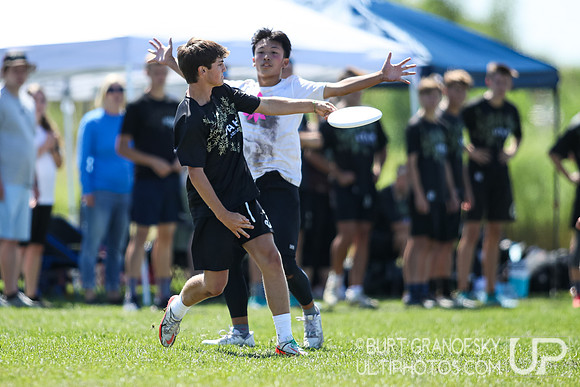 USA Ultimate YCC 2022 -- U20 Boys Semifinals Action