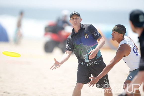 Day 2 of 2023 USA Ultimate Beach Championships.