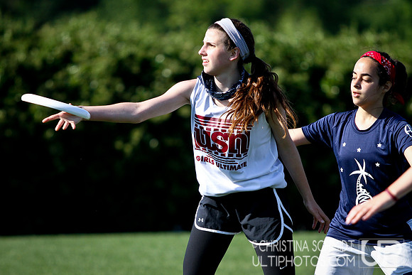 Play-In Game - Sun Girls - USAU 2013 HS Southerns