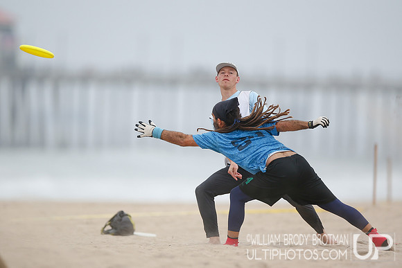Day 2 of 2023 USA Ultimate Beach Championships.