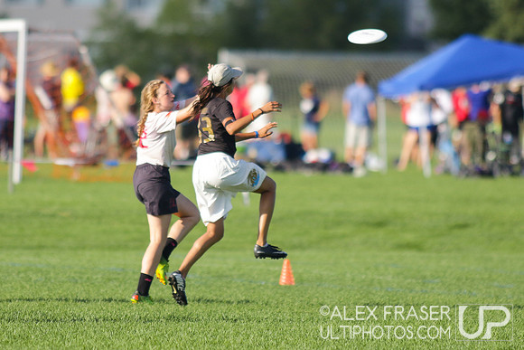 U16 Girls - Saturday - 2016 USAU Youth Club Championships