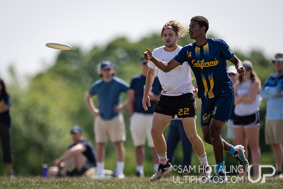 California Ursa Major vs Massachusetts Zoodisc in pool play at USAU DI College Championships