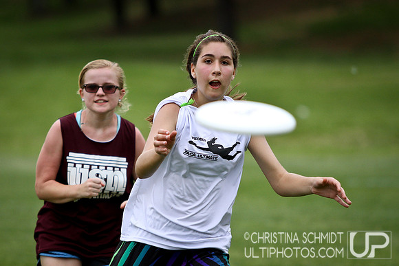 Round 4 - Sat Girls - USAU 2013 HS Southerns