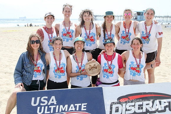 Day 2 of 2023 USA Ultimate Beach Championships.