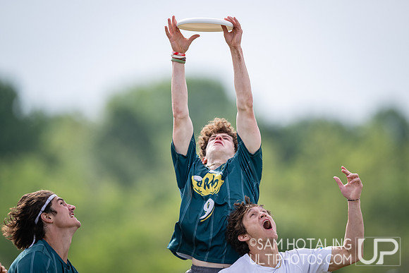 Brown Brownian Motion and North Carolina Darkside in quarterfinals at USAU DI College Nationals