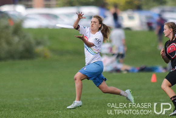 U16 Girls - Saturday - 2016 USAU Youth Club Championships