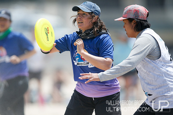 Day 2 of 2023 USA Ultimate Beach Championships.