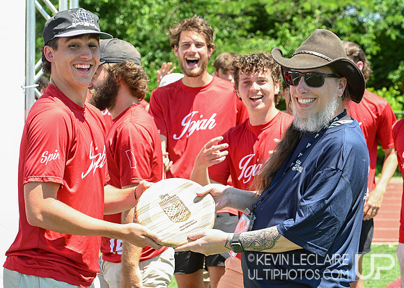 Men's Team Spirit Award winners Georgia Jojah -- 2023 D1 Champs