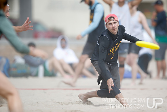 Day 2 of 2023 USA Ultimate Beach Championships.