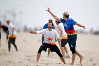 Day 1 of 2023 USA Ultimate Beach Championships.
