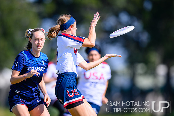 Women’s pool play during World Ultimate Championships at Runaway Bay Sports Precinct