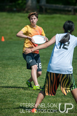 Semis - Sun Girls - USAU 2013 HS Southerns