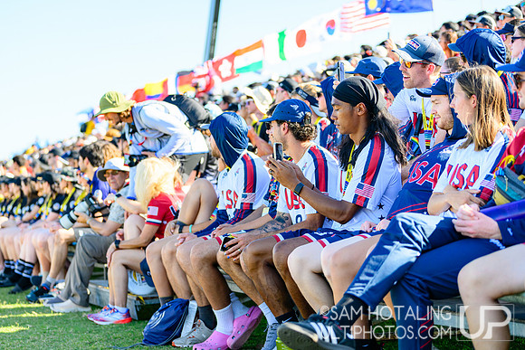 Opening ceremony during World Ultimate Championships at Runaway Bay Precinct