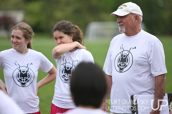 USAU 2013 HS Northeasterns -- Sunday, Girls Quarterfinals