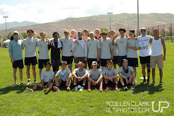 06/16/2023 - High School National Invite (HSNI), Salt Lake City, UT Nathan Hale Team Photo. Copyright Cullen Clark for Ultiphotos