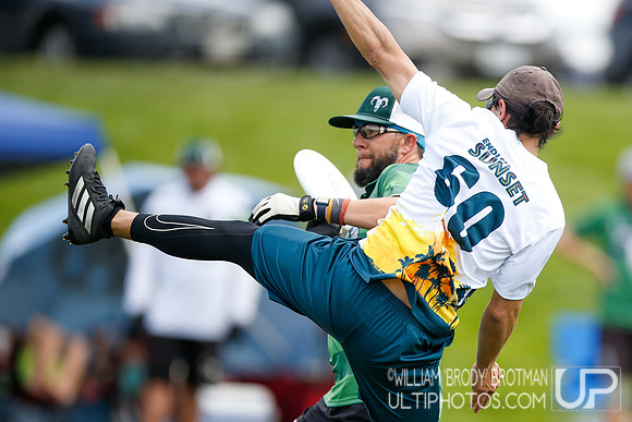 Day 2 of 2022 USA Ultimate Masters Championships