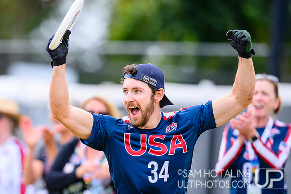 Bracket play during World Ultimate Championships at Runaway Bay Precinct