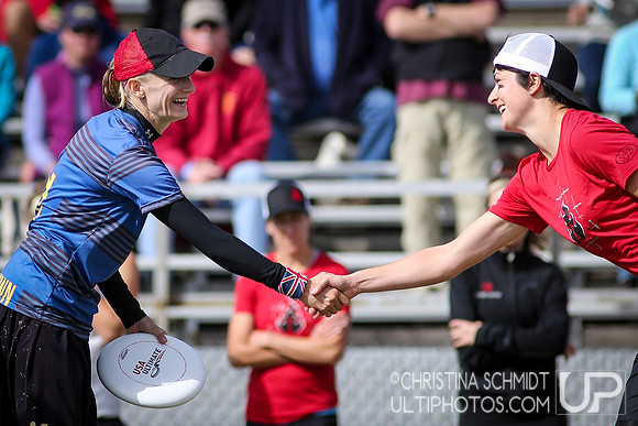 USA Ultimate National Championships 2013 - Sunday Women's Third Place