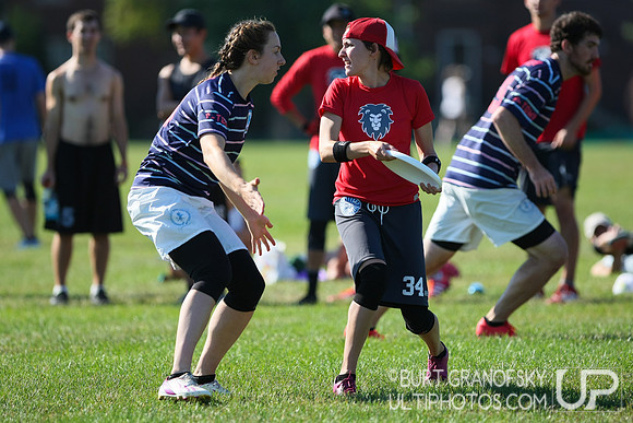 USAU Northeast Mixed Regionals 2014 -- Saturday