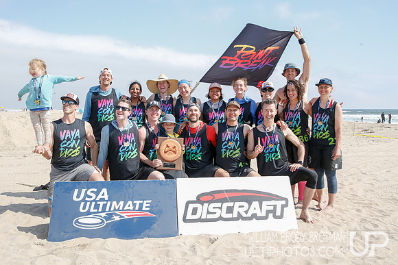 Day 2 of 2023 USA Ultimate Beach Championships.
