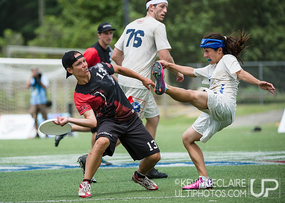 US Open 2013 -- Saturday Mixed Semis