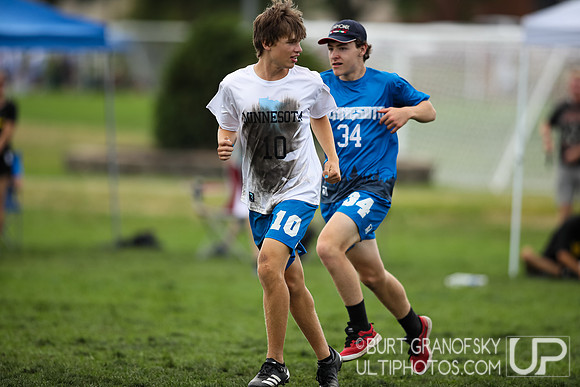USA Ultimate YCC 2022 -- U17 Boys Sun Action
