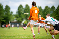 Pool play at USAU D-I College Championships