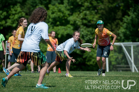Semis - Sun Girls - USAU 2013 HS Southerns