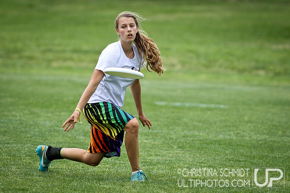 Round 4 - Sat Girls - USAU 2013 HS Southerns