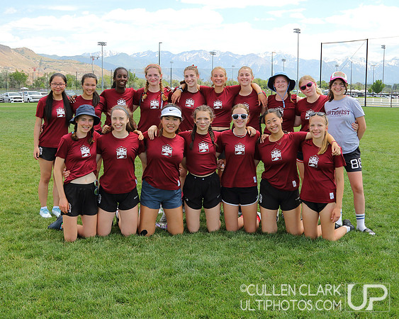 06/16/2023 - High School National Invite (HSNI), Salt Lake City, UT Northwest Team Photo. Copyright Cullen Clark for Ultiphotos
