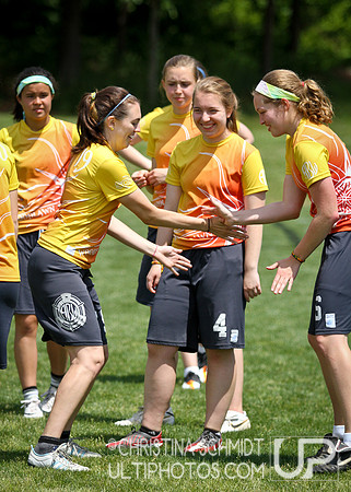 Semis - Sun Girls - USAU 2013 HS Southerns