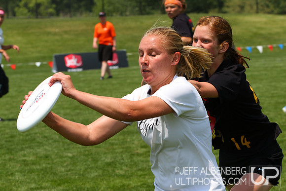 Saturday Women's division action from 2012 College Nationals