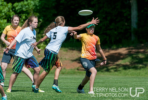 Semis - Sun Girls - USAU 2013 HS Southerns