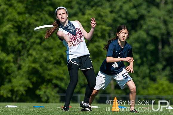 Play-In Game - Sun Girls - USAU 2013 HS Southerns