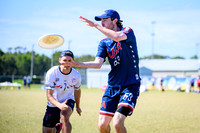 Men’s semifinals during World Ultimate Championships at Runaway Bay Sports Precinct
