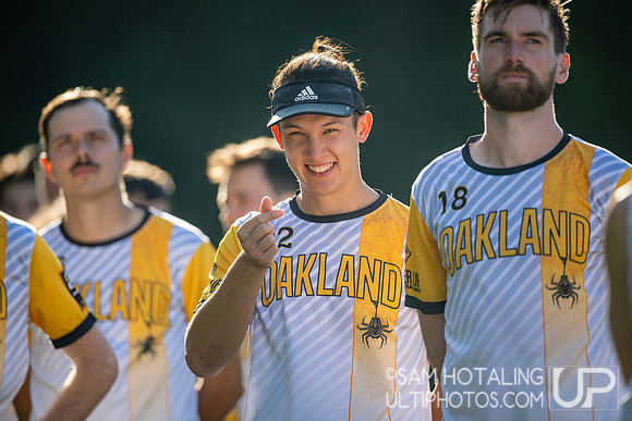 Oakland Spiders at Seattle Cascades in the UFA Regular Season