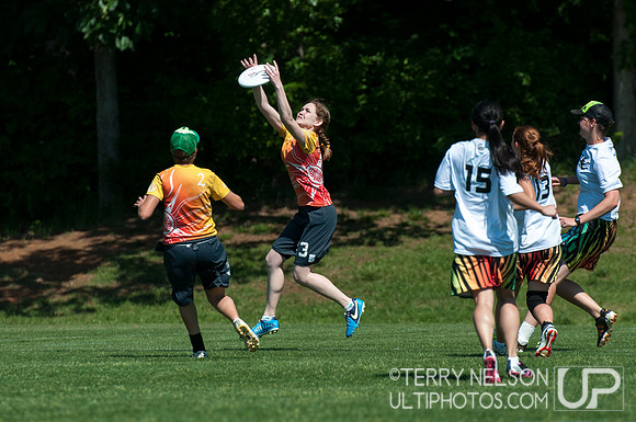 Semis - Sun Girls - USAU 2013 HS Southerns