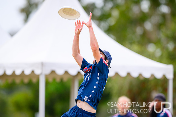 Bracket play during World Ultimate Championships at Runaway Bay Precinct