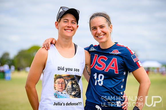 Bracket play during World Ultimate Championships at Runaway Bay Precinct
