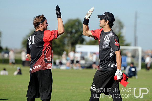 USA Ultimate Nationals Championships 2013 - Drag'n Thrust vs Odyssée 1st Round Pool Play