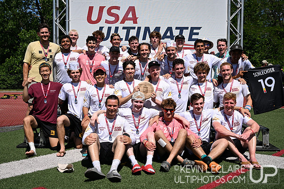 Massachusetts Zoodisc 2nd place Team Photo -- 2023 D1 Champs