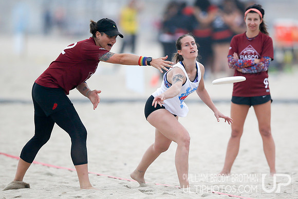 Day 1 of 2023 USA Ultimate Beach Championships.