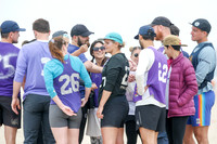 Day 1 of 2023 USA Ultimate Beach Championships.