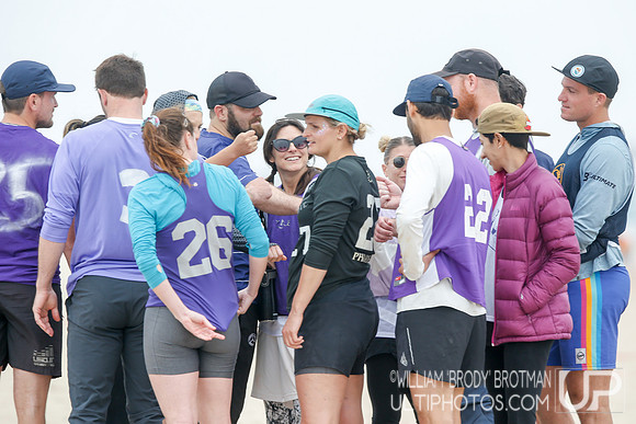 Day 1 of 2023 USA Ultimate Beach Championships.