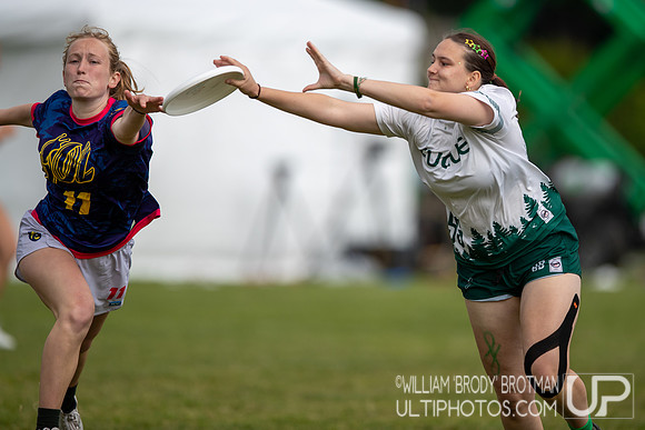Day 1 of the USA Ultimate D-I College Championships